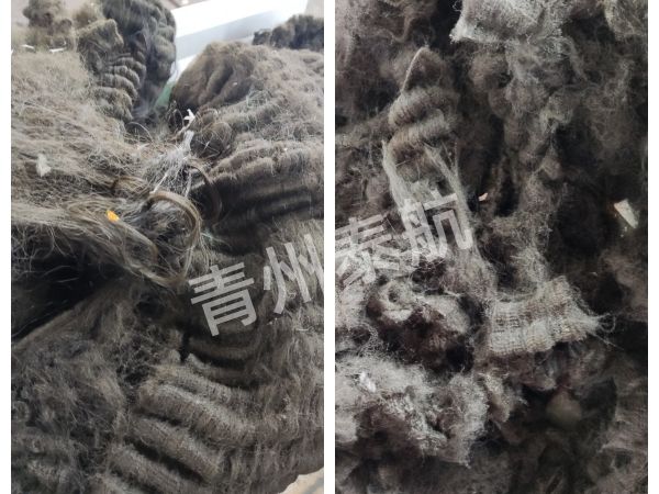 纖維毯切割對(duì)比